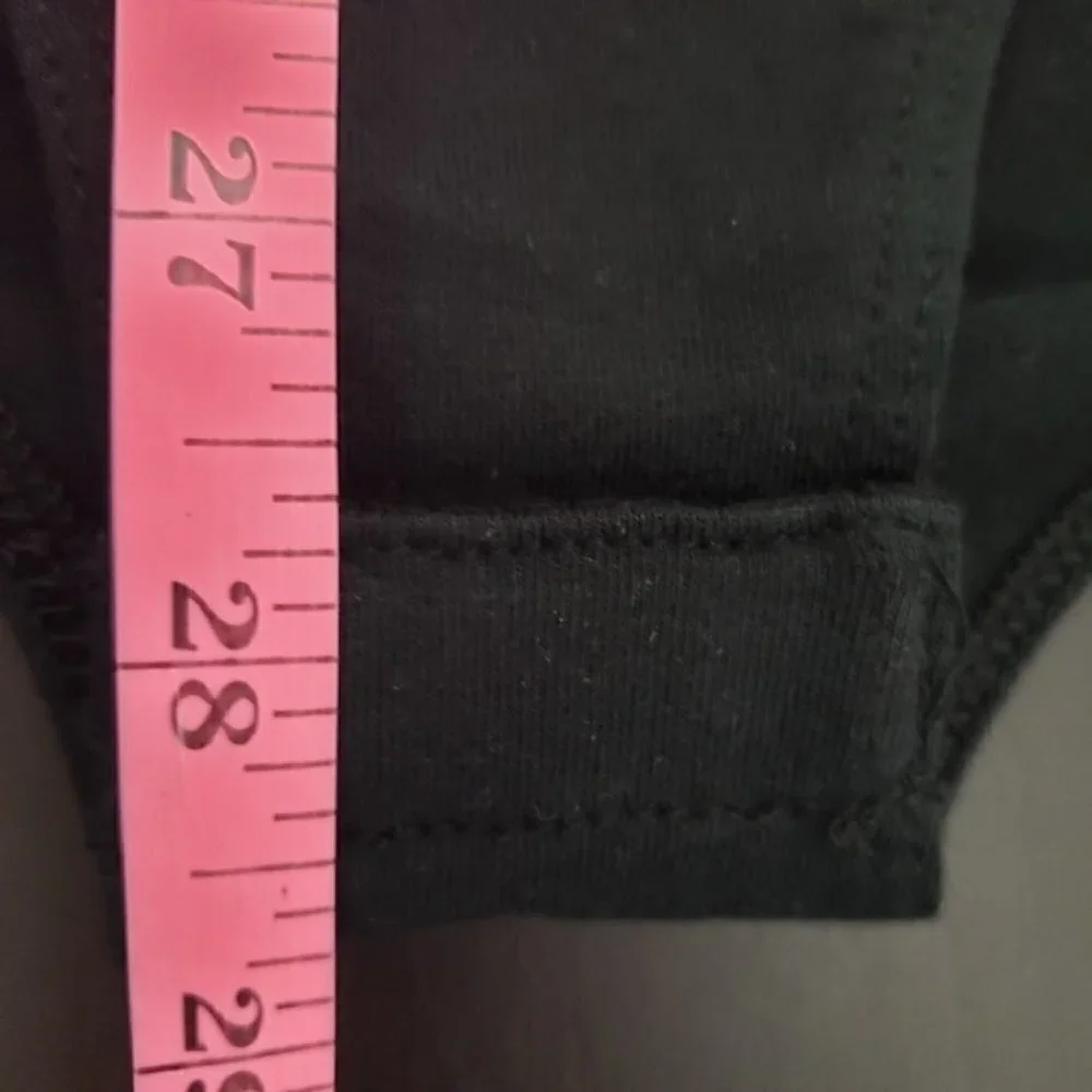 ☀ Better Be Black Keyhole Snap Body Suit Sz M